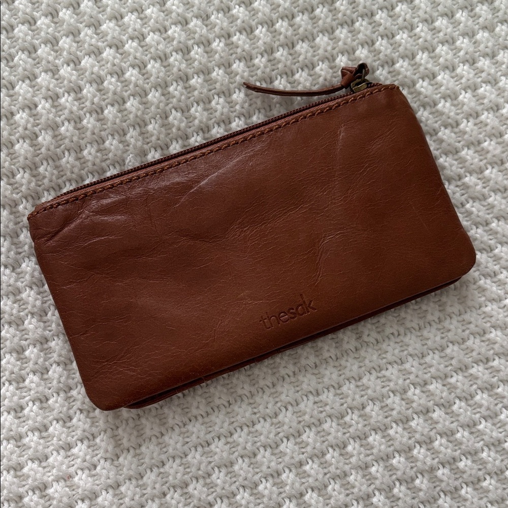 The Sak Brown Embossed Wallet - Picture 2 of 3